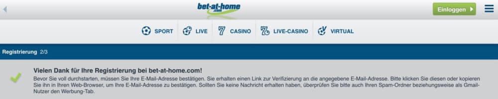 bet-at-home registrierung ende