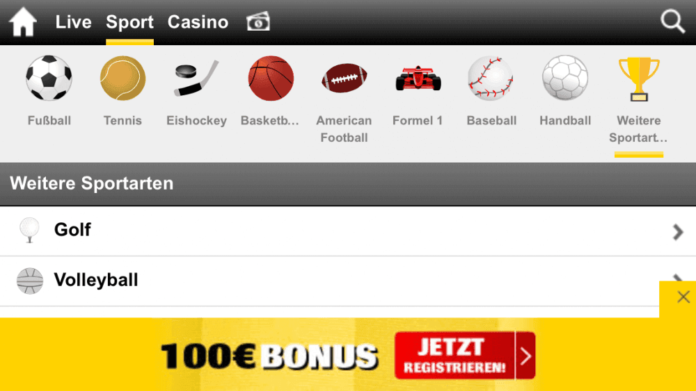 Interwetten App